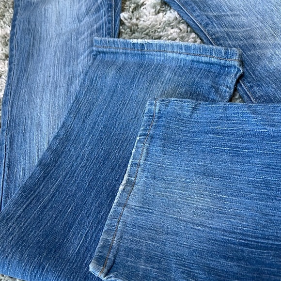 Vintage 🤍Y2K Abercrombie & Fitch👖stretch 2L boot cut Emma jeans BACK TO SCHOOL - Picture 7 of 9